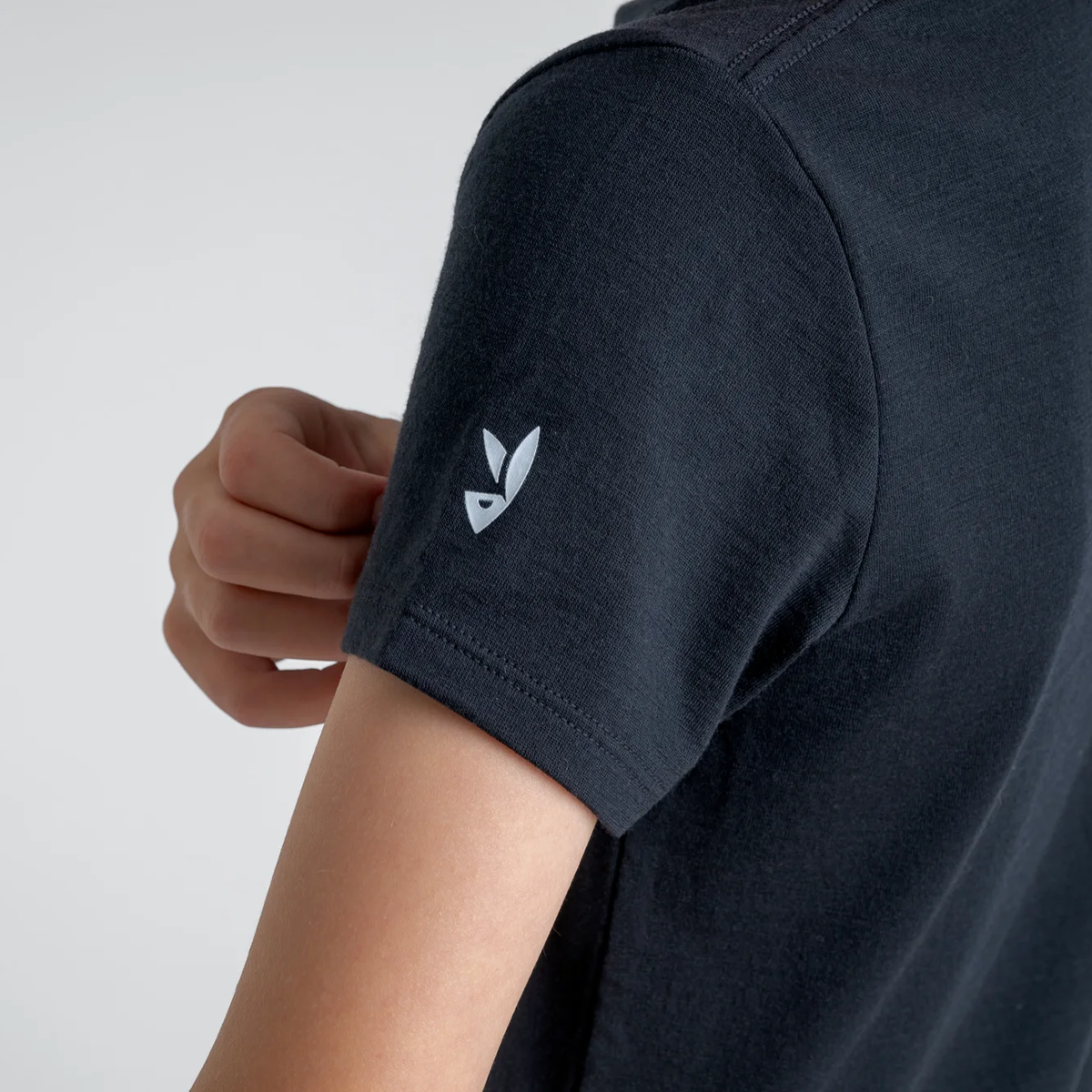 Amo Kid's Merino T-shirt — Blue