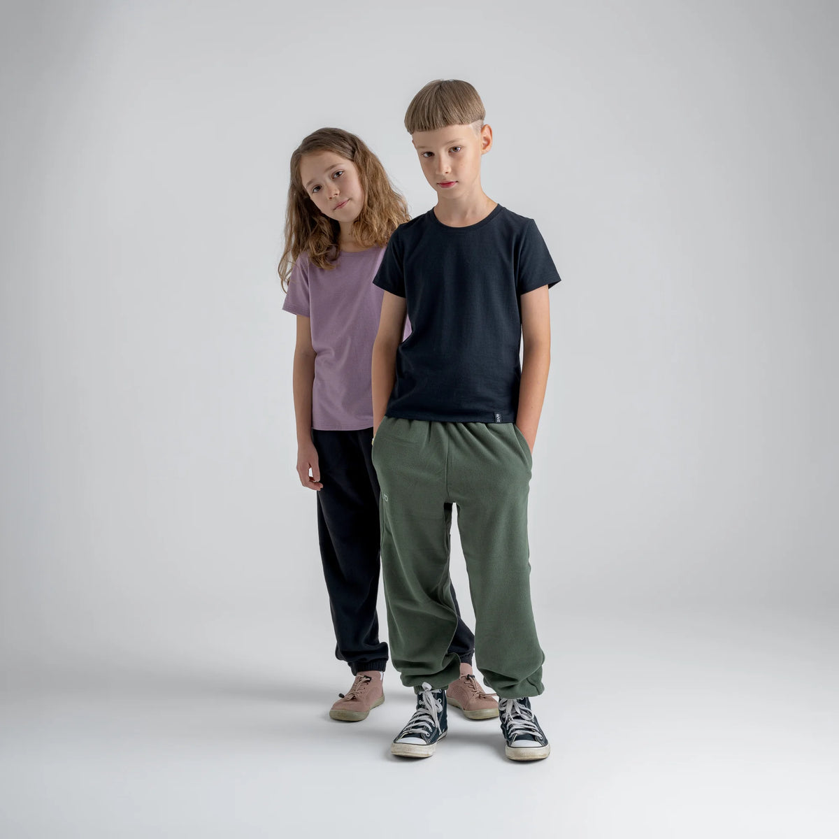 Amo Kid's Merino T-shirt — Blue
