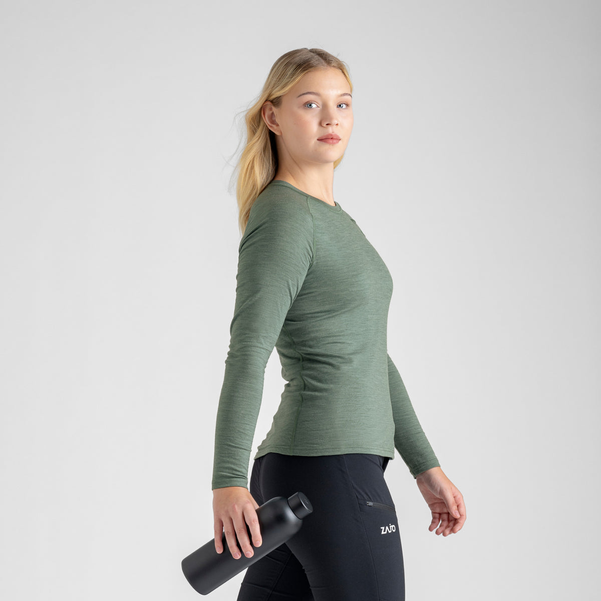 Senti Women's Merino Longsleeve — Purple