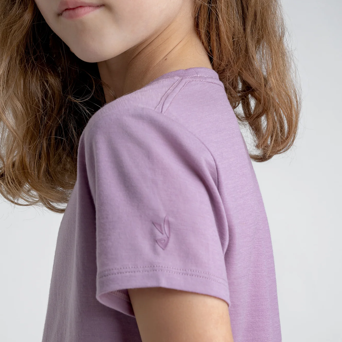 Amo Kid's Merino T-shirt — Blue