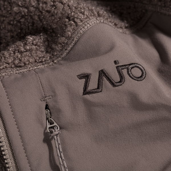 Palpo Women's Pile Fleece Jacket — Cocoa Brown