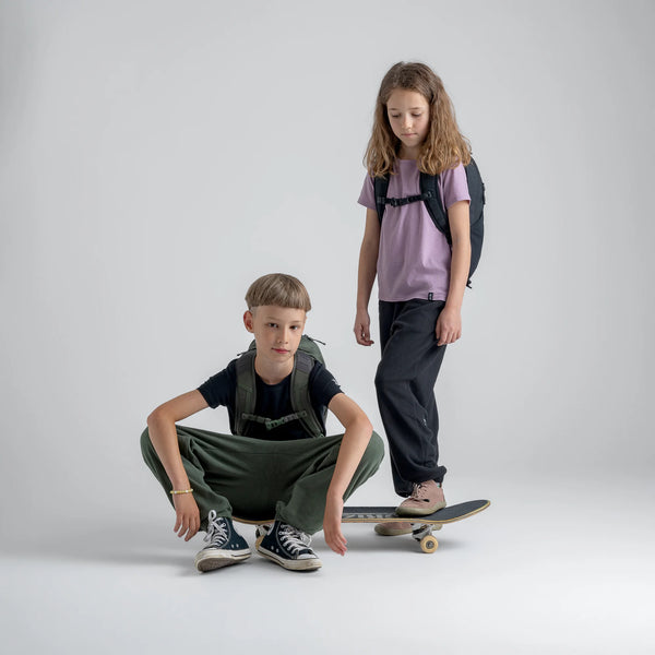 Amo Kid's Merino T-shirt — Blue