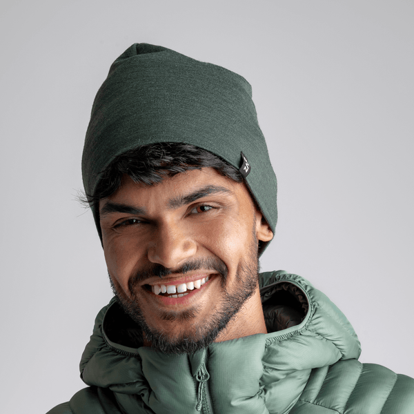 Hejma Merino Beanie — Grape Mauve