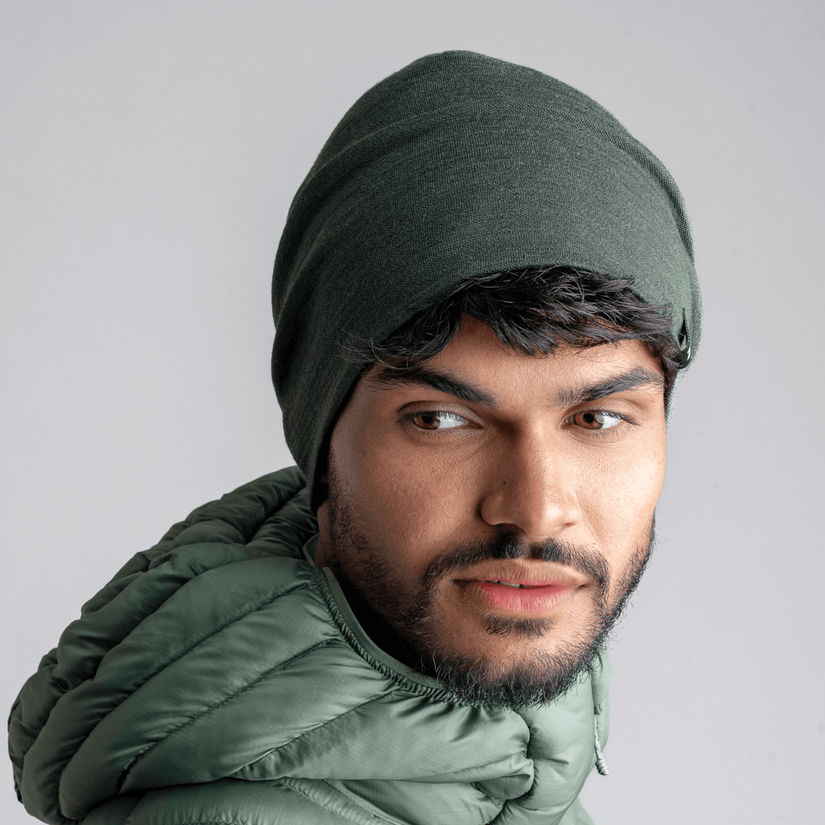 Hejma Merino Beanie — Grape Mauve