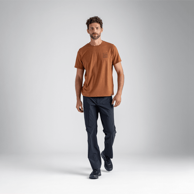 Kora Men's Merino T-shirt — Black Element