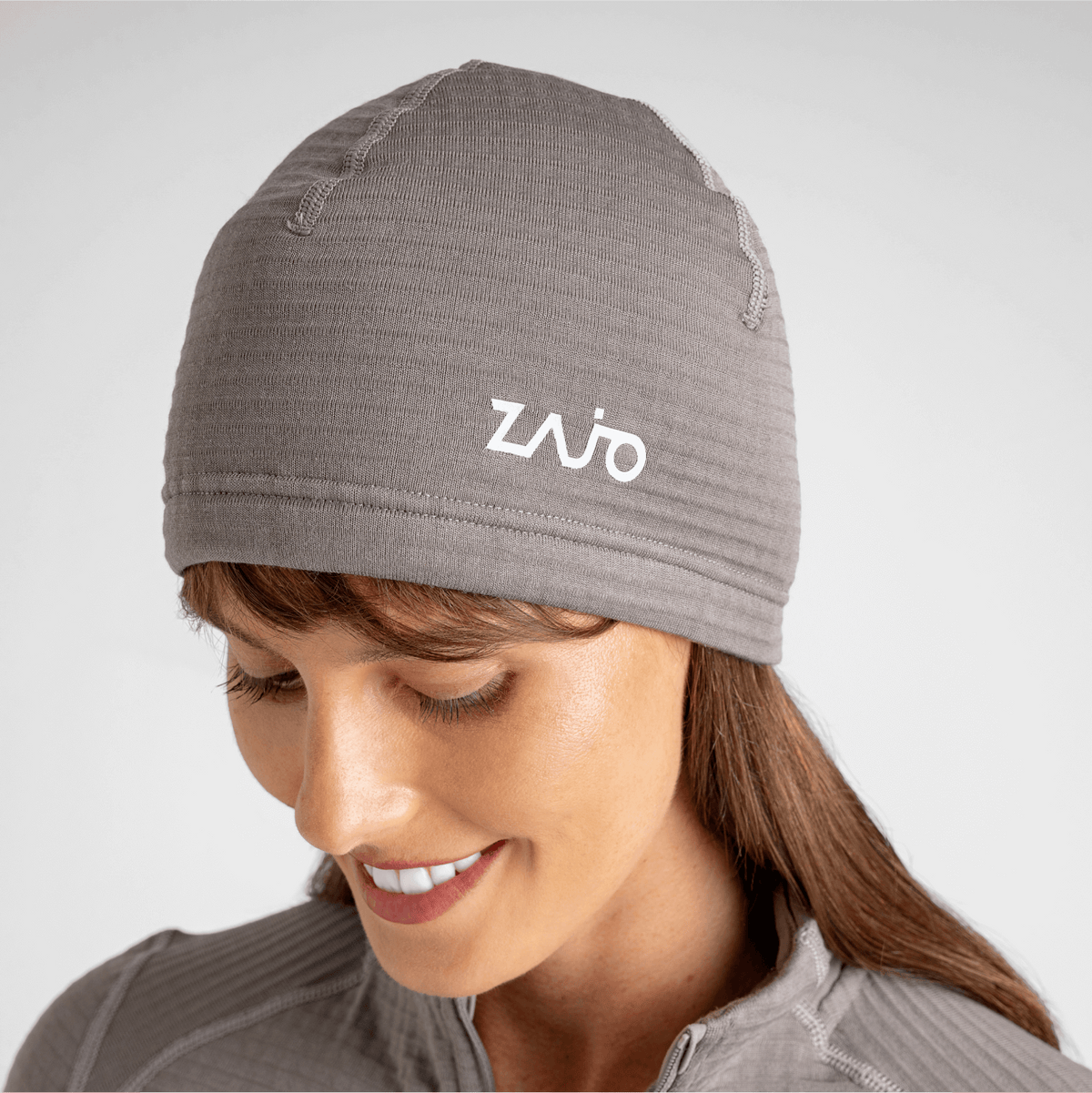 Kovri Merino Grid Beanie — Golden Brown