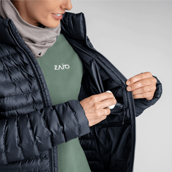 Nubaro Women's Insulated Jacket — Taupe Beige