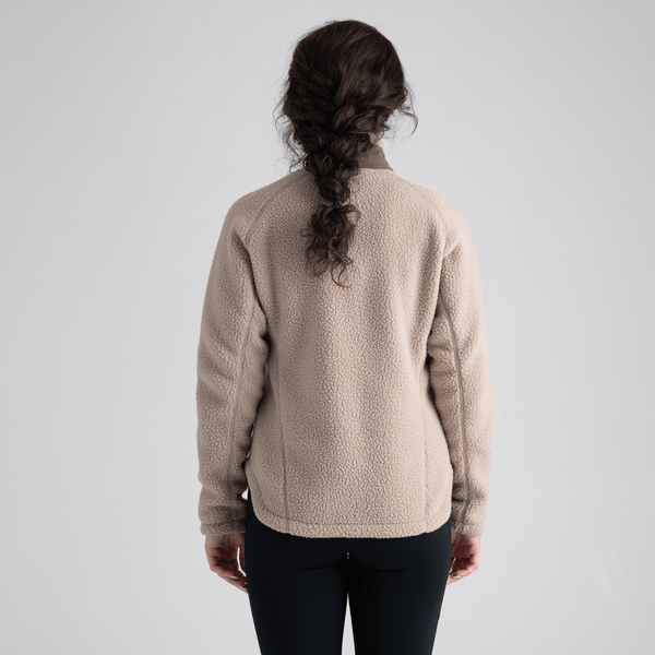 Palpo Women's Pile Fleece Jacket — Iced Mauve