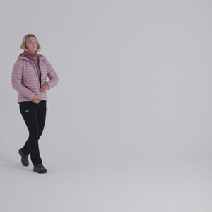 Nubaro Women's Insulated Hooded Jacket — Taupe Beige