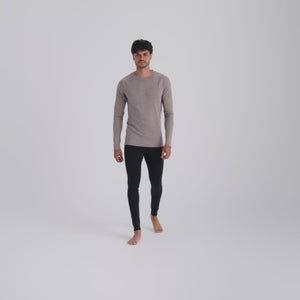 Hejma Men's Merino Longsleeve — Taupe Beige