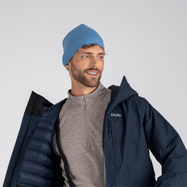 Senti Merino Beanie — Purple